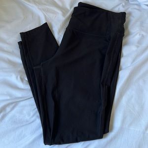 Black legging, size Large, never worn